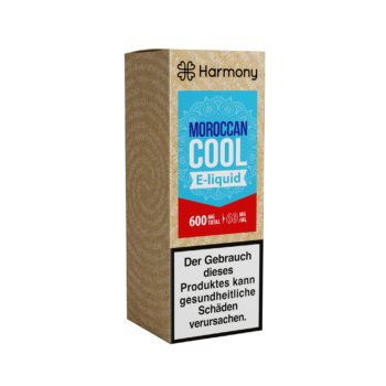 Harmony Moroccan Mint - Verpackung, Erleben Sie erfrischendes Dampferlebnis mit hochwertigem CB