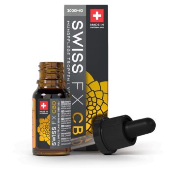 Swiss FX CBD Öl 20% – Flasche und Verpackung, Hochwertiges Vollspektrum-CBD aus der Schweiz, natürlich und biologisch angebaut für optimale Qualität.