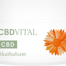 CBD Vital CBD Akutbalsam – Flasche, 300 mg, für empfindliche Haut